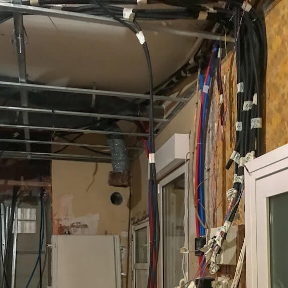Rénovation électrique dans un appartement T2
